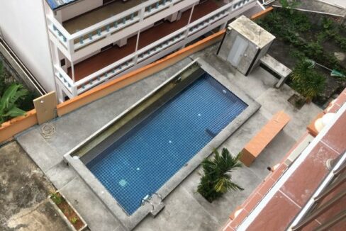 45 room patong hotel with pool located on the hillside with nice view the business come fully set up and in operation has good potential.