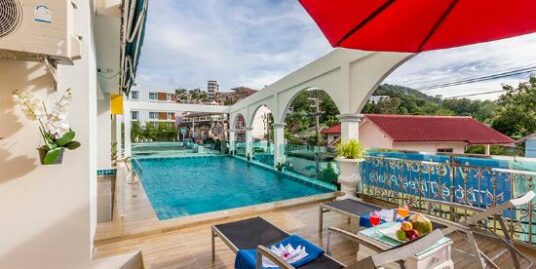 Charming 46 room swimming pool hotel in new design