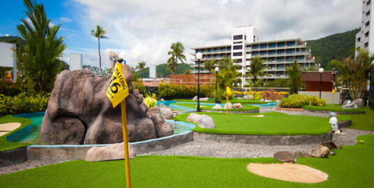 Phuket beach front mini golf course