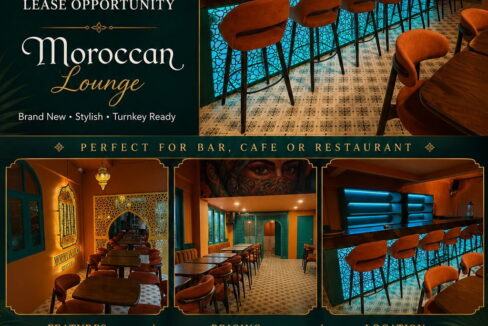 Fully equipped bar/restaurant
